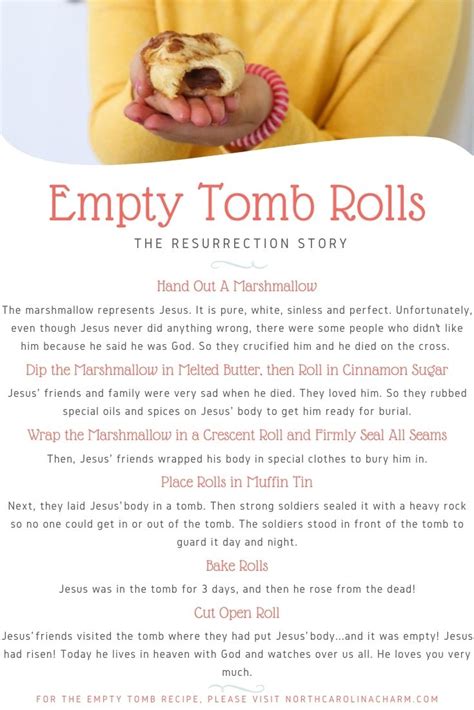 Resurrection Rolls Recipe And Story Printable
